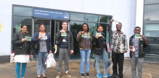 Southall College students give their support to tomorrow’s march to Ealing Hospital to occupy the maternity unit