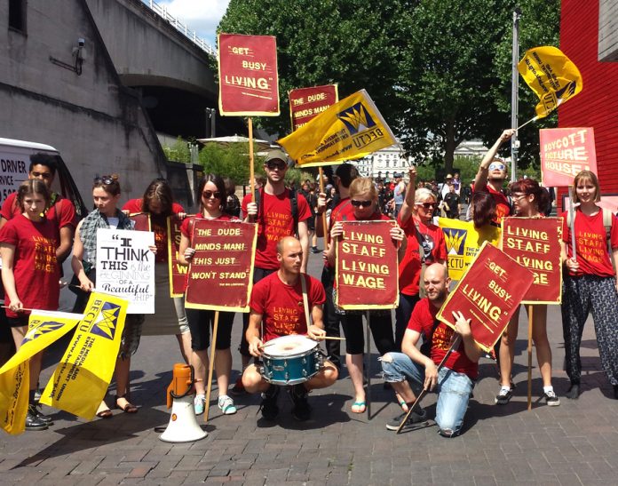 Striking Ritzy Cinema workers fighting for a living wage