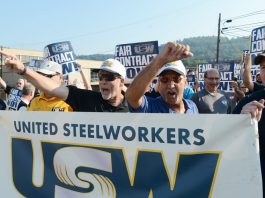 US Workers Locked Out At Twelve Plants Locked-out USW members at the ATI facility in Midland, Pennsylvania