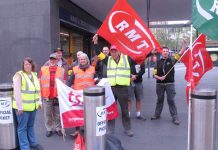 During the last Tube strike there was a strong picket at King’s Cross