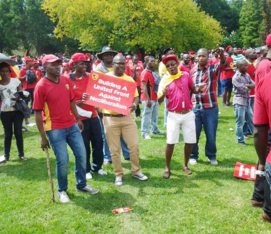 NUMSA youth rally for their future