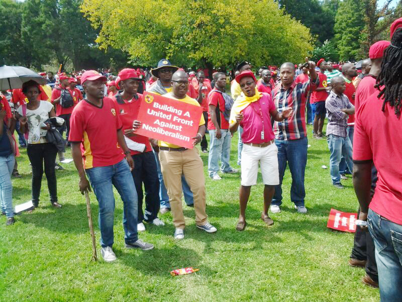 NUMSA youth rally for their future