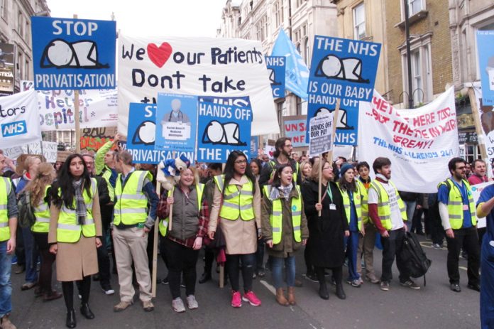 Health Secretary Hunt said that he would impose a new contract onto junior doctors which doctors said would make much more unsafe working conditions