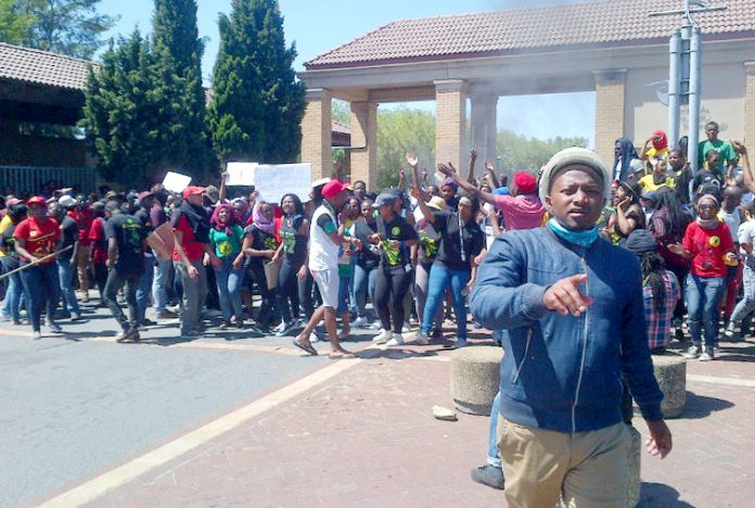 Recent student demonstrations have forced President Zuma to cancel an increase in tuition fees