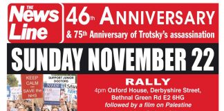 THIS SUNDAY – News Line 46th Anniversary Rally