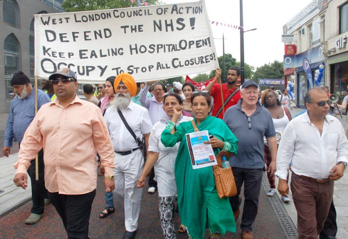 March through Southall on July 1st to defend Ealing Hospital – a report by Michael Mansfield QC says that the downgrading of hospitals in North West London must be stopped