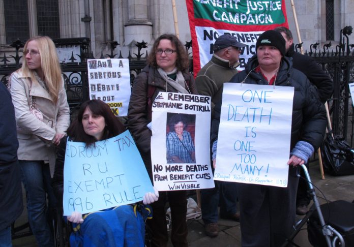The long campaign by thousands of working people who have been oppressed by the Bedroom Tax and benefit cuts won a big victory yesterday in the Court of Appeal