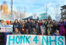 Junior doctors on the picket line – they are now preparing to come out on strike again