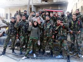 Syrian troops – close to retaking the ancient city of Palmyra
