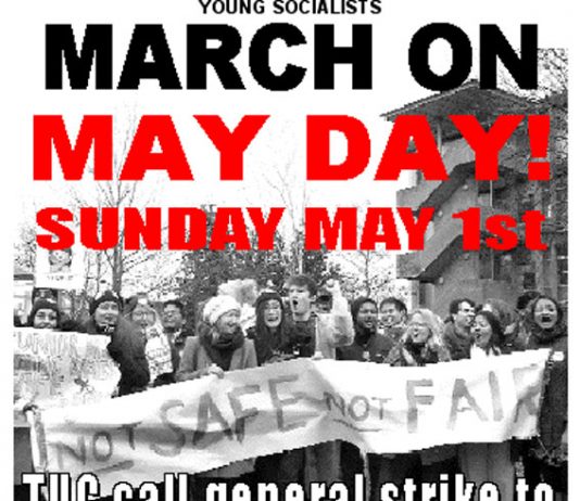 May Day march!