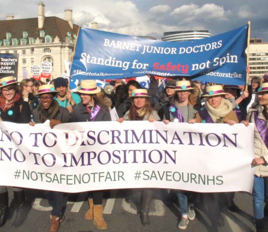 Junior doctors last month said gender inequalities that the contract imposes are as bad as the days of the Suffragettes
