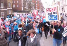 Junior doctors defending the NHS from Hunt and the Tories