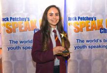 Palestinian-British schoolgirl Leanne Mohamad was crowned regional finalist in the ‘Speak Out’ Challenge has been barred from progressing further in the competition