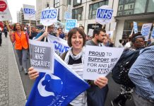 Students battling to defend NHS bursaries – Cameron has just pledged even more savage cuts if workers vote to leave the EU