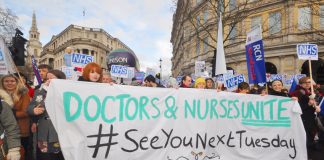 Junior doctors and nurses are battling to defend the NHS from the attacks of the Tories led by health secretary Hunt