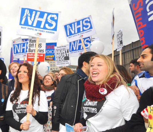 Defiant student nurses and junior doctors – nurses are defending their bursaries and the junior doctors are voting on Hunt’s new contract