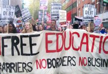 Hundreds of thousands of students have been denied their right to education by the Tories – a march for free education has been called for Saturday November 19