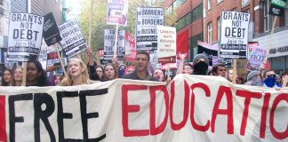 Hundreds of thousands of students have been denied their right to education by the Tories – a march for free education has been called for Saturday November 19