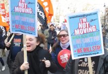 Last March a demonstration hit central London against spiralling rents, the destruction of council housing and mass evictions