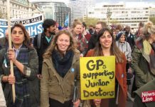 Junior doctors and supporters on the march – their struggle against an imposed contract is not over