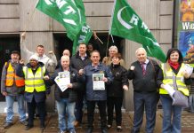 Pickets were solid on day 2 of the 3-day Southern rail strike, after which 11 more days are planned