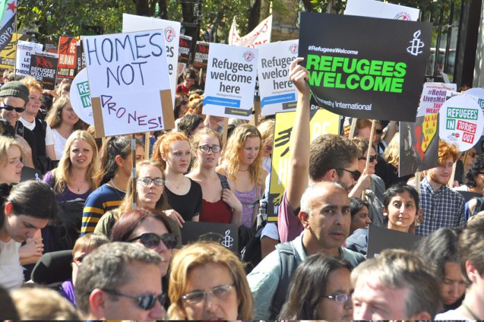 There is massive support in Britain for the Calais refugees and their right to make a home in Britain if they wish