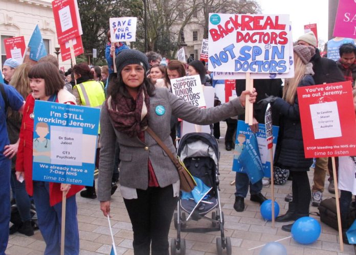 The battling junior doctors showed every worker that the Tories were determined to smash the NHS
