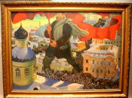 Boris Kustodiev ‘The Bolshevik’ © www.foxtrot films.com