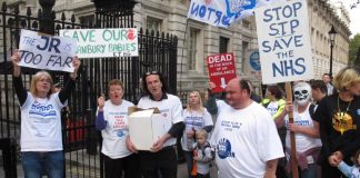 Horton Hospital is one of many that have been lobbying 10 Downing Street to tell the government ‘Hands off our Maternity Services’