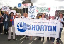 Hand off our Horton campaign, one of the many fighting to defend the NHS