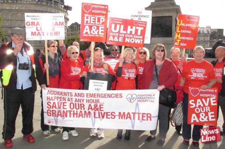 Grantham Hospital campaigners fighting to defend their A&E department – GP services in Lincolnshire were overwhelmed last month as the county’s Scunthorpe hospital faced unprecedented demand