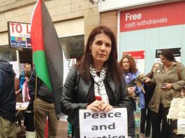 Israeli army veteran Avigail Abarbanel opposes the occupation of Palestine! AVIGAIL ABARBANEL campaigning for Palestine