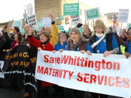 March to defend the Whittington Hospital