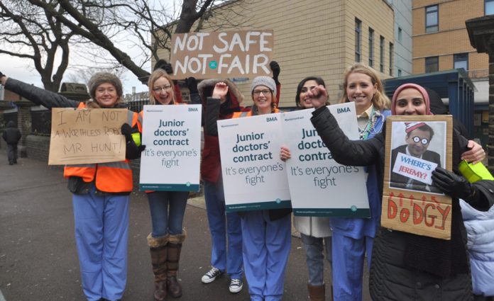 Junior doctors fought bravely to defend the NHS – were allowed to fight alone