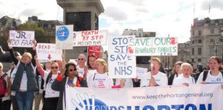 Planned STP cuts mean maternity services at Horton Hospital in Banbury are due for closure, endangering mothers’ & babies’ lives