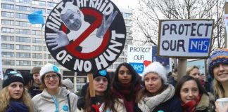 Junior doctors insisting they are taking action to defend the NHS against Hunt’s attacks