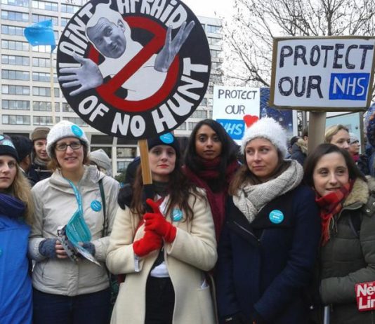 Junior doctors insisting they are taking action to defend the NHS against Hunt’s attacks