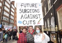 The NHS march earlier this month – the newly imposed junior doctors’ contract threatens the next generation of A&E doctors