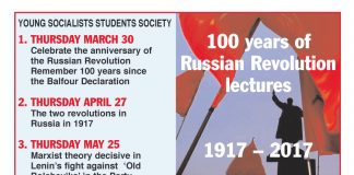 100 years of the Russian Revolution Lectures