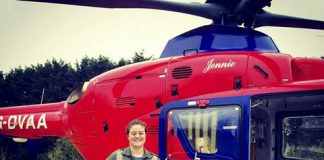 Junior doctor REBECCA OVENDEN who worked in the A&E department of Plymouth’s Derriford Hospital and for Devon Air Ambulance