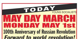 March With US Today On May Day