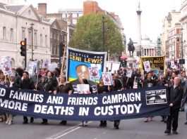 United Families and Friends march in Whitehall in October 2014