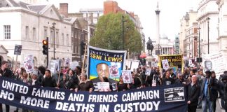 United Families and Friends march in Whitehall in October 2014