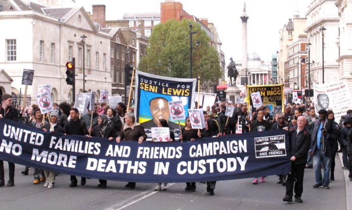 United Families and Friends march in Whitehall in October 2014