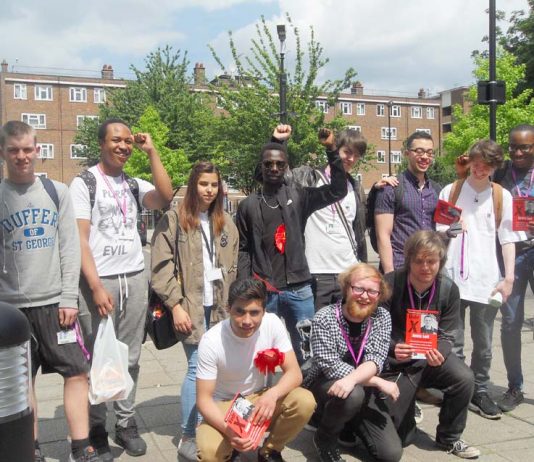 Yesterday was a brilliant campaigning day for Jonty Leff and his team, shown above at Hackney Community College