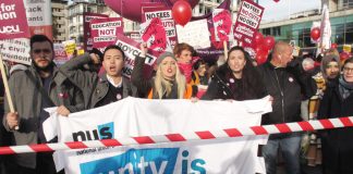 Students on the march – looking to Labour to write off all student debt