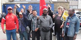 Serco strikers on the picket line are demanding that Unite call a national demonstration in support of the strike and bring other Serco workers out to win the dispute