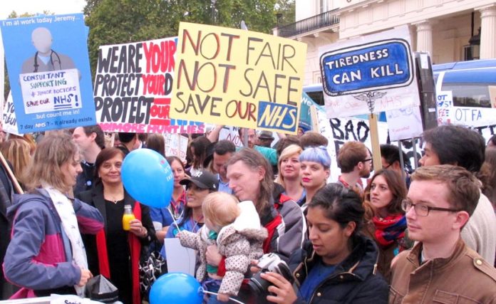 Junior doctors had a very good idea about the kind of NHS that health secretary Hunt and the Tories were creating – one whose main objective was to keep as many patients as possible out of hospital