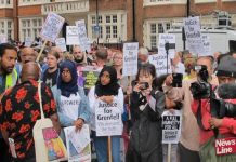 Grenfell Tower survivors demanding justice – many consider that they will not get it from the current establishment-dominated inquiry