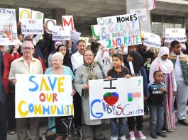 SHOCKING CRISIS: 128,000 kids homeless at Xmas Families from the West Kensington and Gibbs Green council estates in west London won a victory last month in their campaign to stop the demolition of their homes